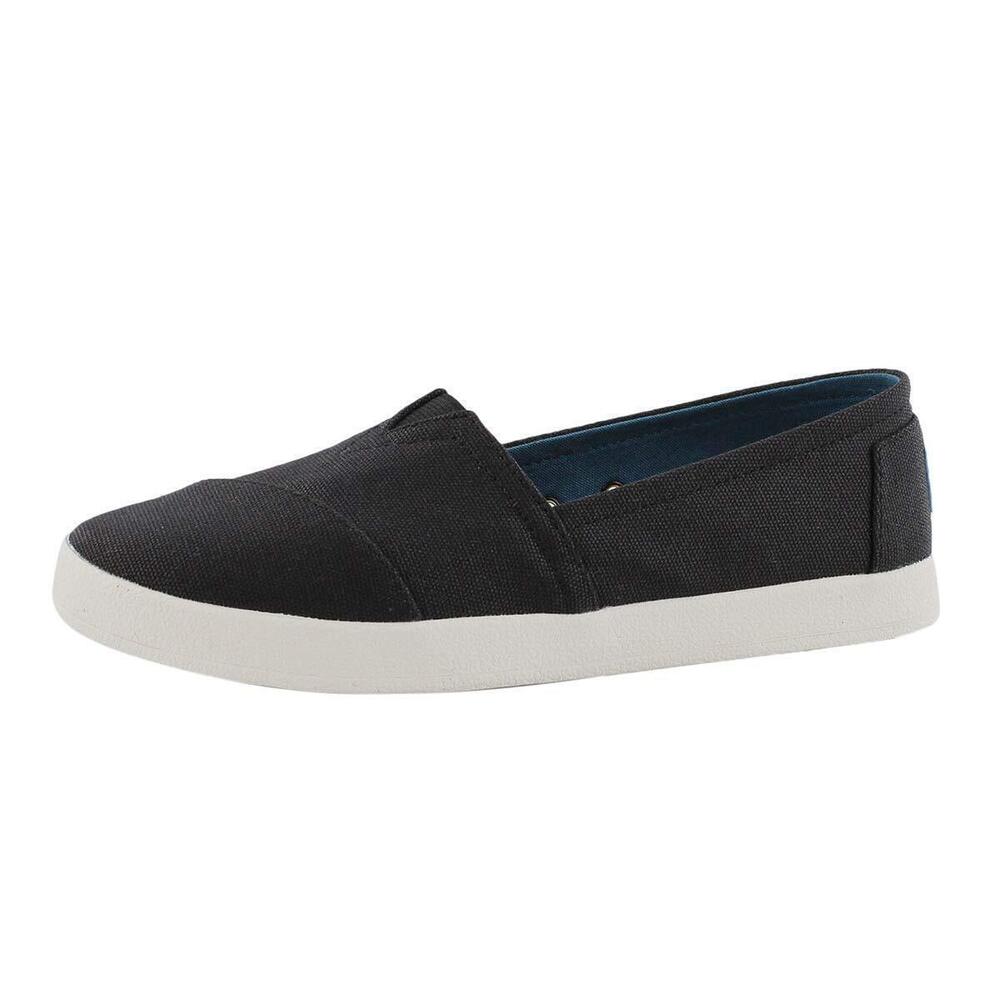 TOMS' Women's Avalon Slip On Loafer Black 8 Medium US